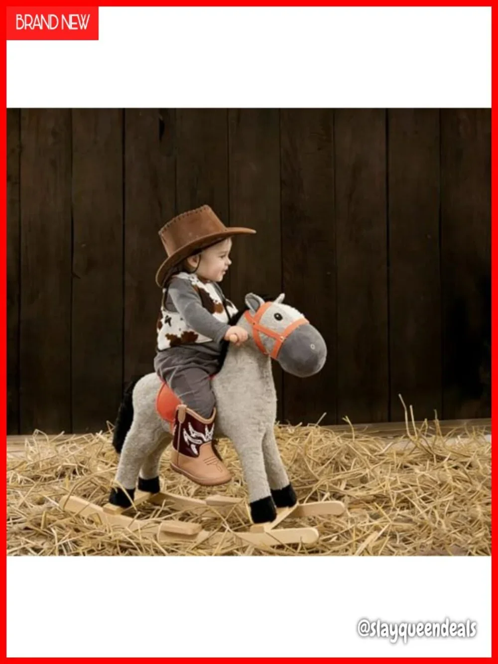 Baby Western Booties Soft Sole Non-Slip First Walker Crib Shoes